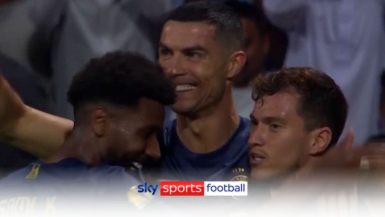 Cristiano Ronaldo ทำประตูอีกครั้งในการชนะ Al-Nassr |  วิดีโอ |  ดูรายการทีวี