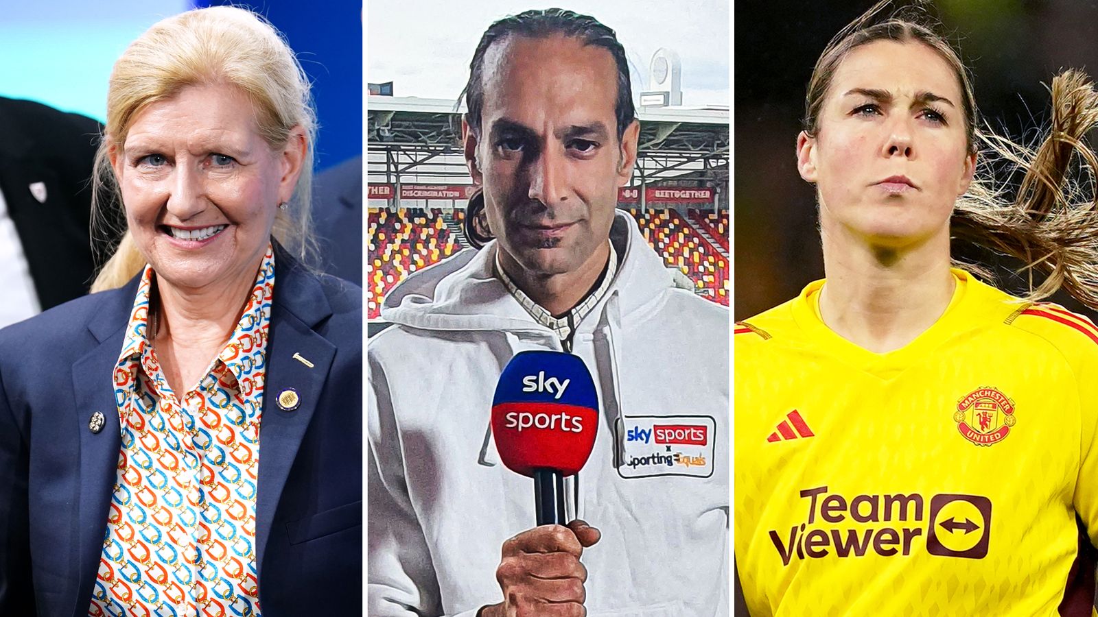 รายการพลังความหลากหลาย 23/24: แมรี เอิร์ปส์ของอังกฤษและแมนฯ ยูไนเต็ด, เด๊บบี้ ฮิววิตต์ ประธาน FA และเดฟ เทรฮาน ของ Sky Sports News |  ข่าวฟุตบอล